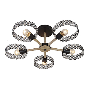 Потолочная люстра Banjo 679/5P Black