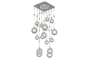 Встраиваемый светильник Tayo Nickel Tayo GU10.5.14.8x8.104 N