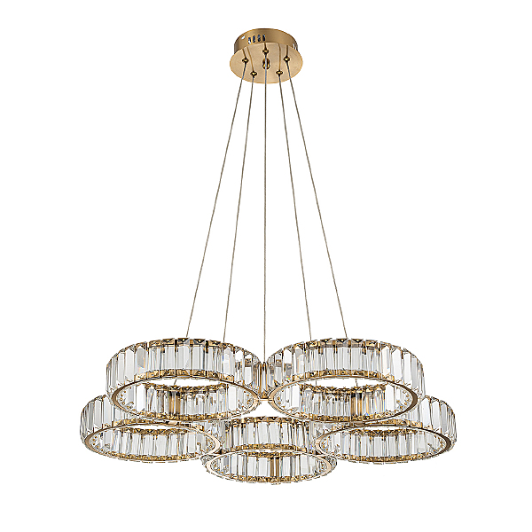 Подвесная люстра Favo V000074L 12036/5P Brass