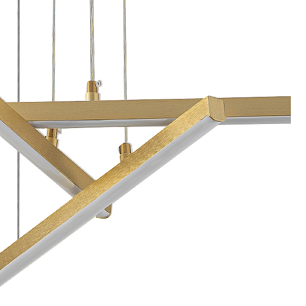 Подвесная люстра Paralleli V000085L 14017/3P Gold