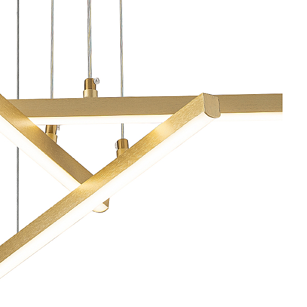 Подвесная люстра Paralleli V000085L 14017/3P Gold