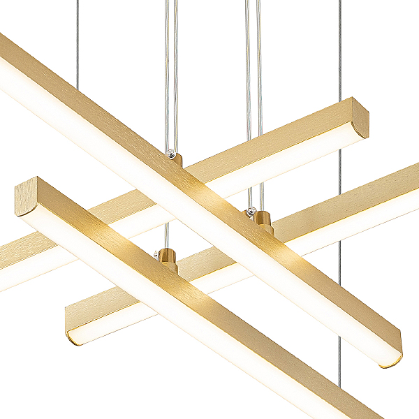 Подвесная люстра Paralleli V000086L 14017/4P Gold