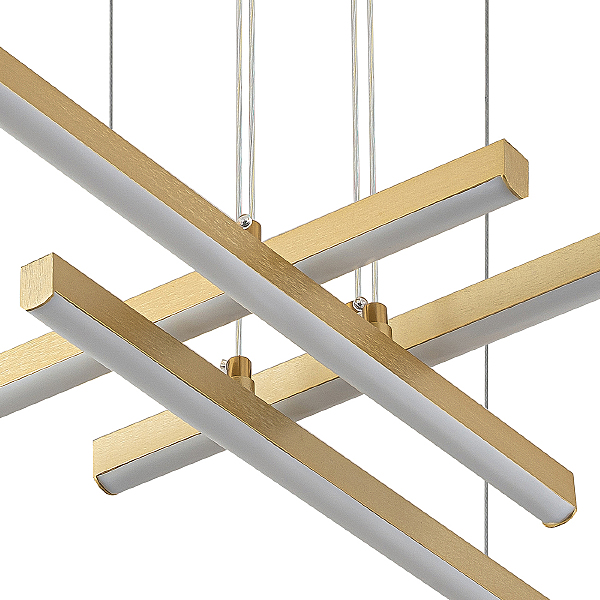 Подвесная люстра Paralleli V000086L 14017/4P Gold