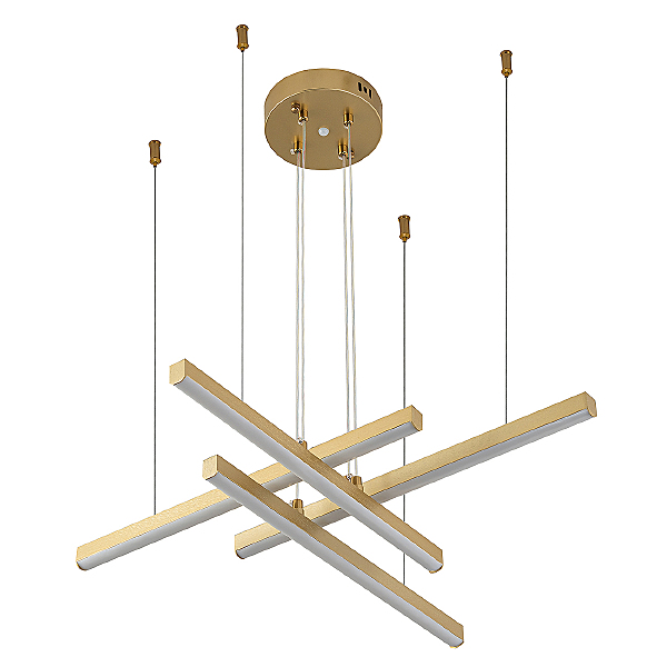 Подвесная люстра Paralleli V000086L 14017/4P Gold