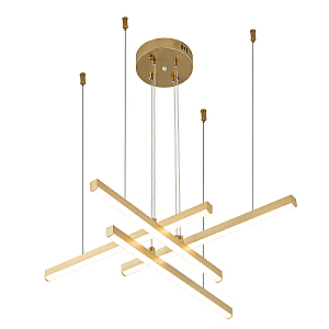 Подвесная люстра Paralleli V000086L 14017/4P Gold