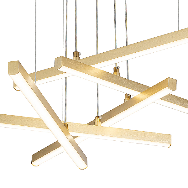 Подвесная люстра Paralleli V000087L 14017/5P Gold