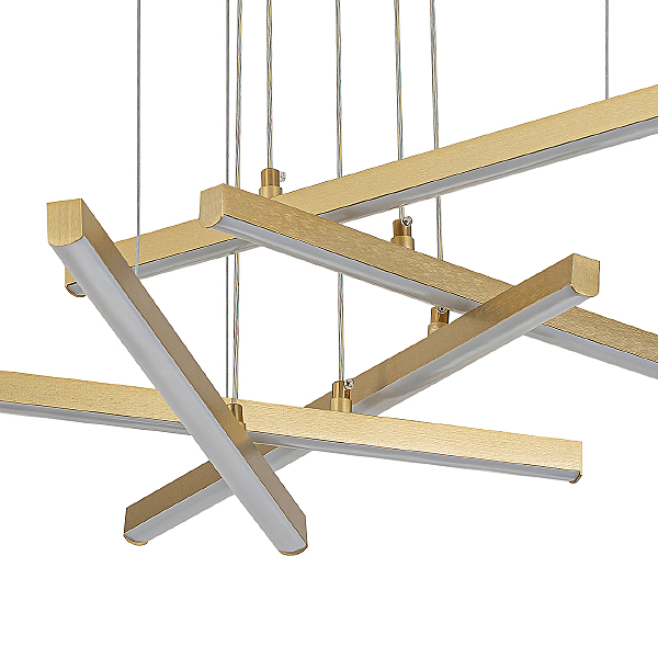 Подвесная люстра Paralleli V000087L 14017/5P Gold