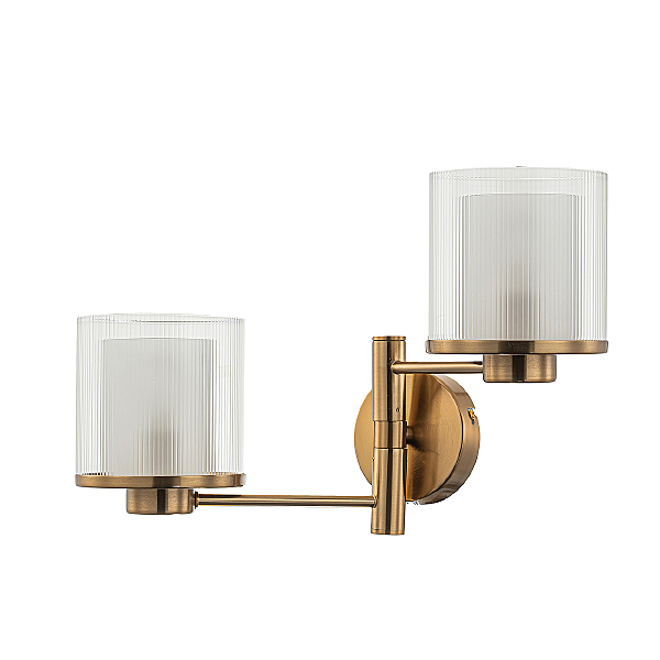 Настенное бра Bilancia V000349 13023/2W Brass