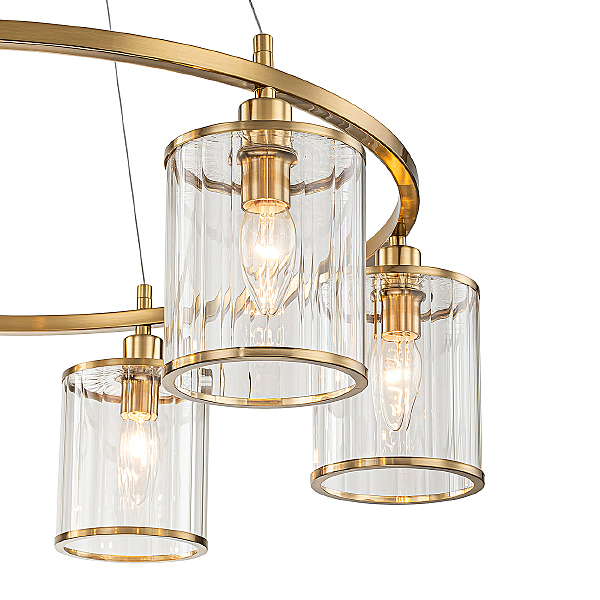 Подвесная люстра Dante V000405 13022/6P Brass