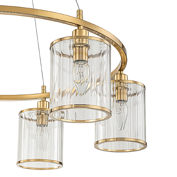 Подвесная люстра Dante V000405 13022/6P Brass