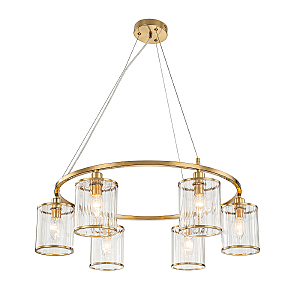 Подвесная люстра Dante V000405 13022/6P Brass