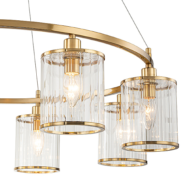 Подвесная люстра Dante V000406 13022/8P Brass