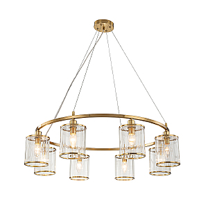 Подвесная люстра Dante V000406 13022/8P Brass