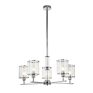 Люстра на штанге Dante V000411 13022/5R Chrome
