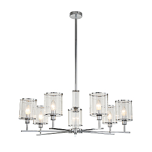 Люстра на штанге Dante V000412 13022/7R Chrome