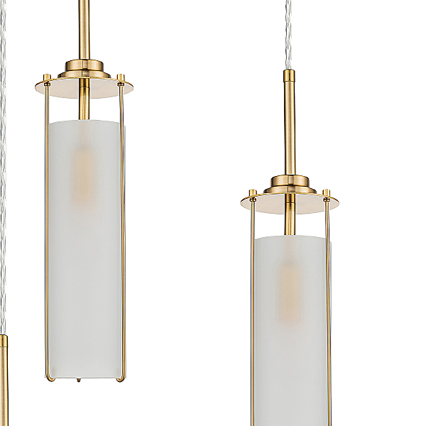 Светильник подвесной Torcia V000417 11038/5PL Brass