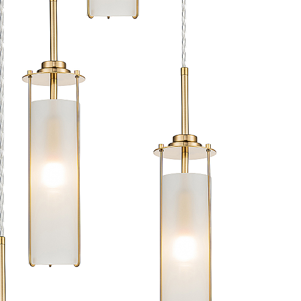 Светильник подвесной Torcia V000417 11038/5PL Brass
