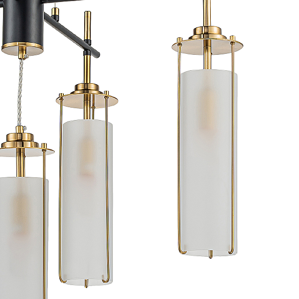 Подвесная люстра Torcia V000419 11038/5P Brass