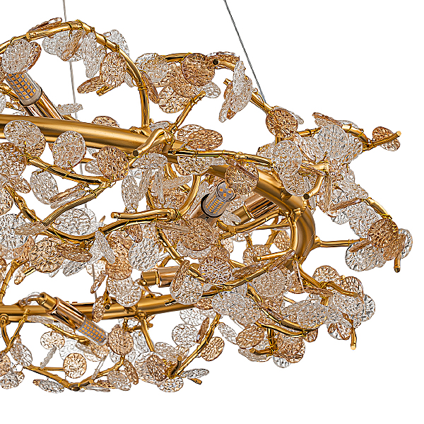 Подвесная люстра Splendore V000421 11042/12P Gold