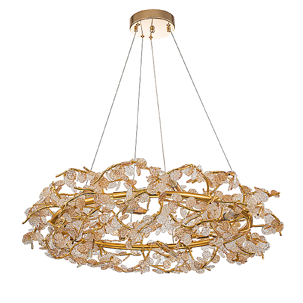 Подвесная люстра Splendore V000421 11042/12P Gold