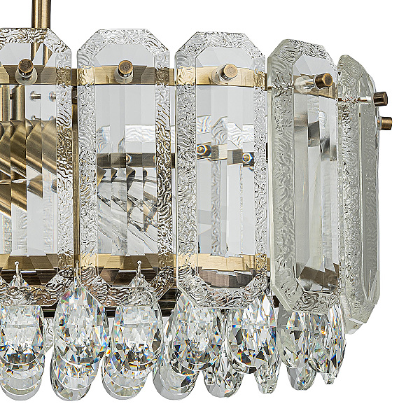 Подвесная люстра Brilliante V000427 12039/10PL Brass