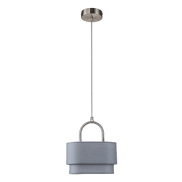 Светильник подвесной Borsa V000440 13024/2P Nickel