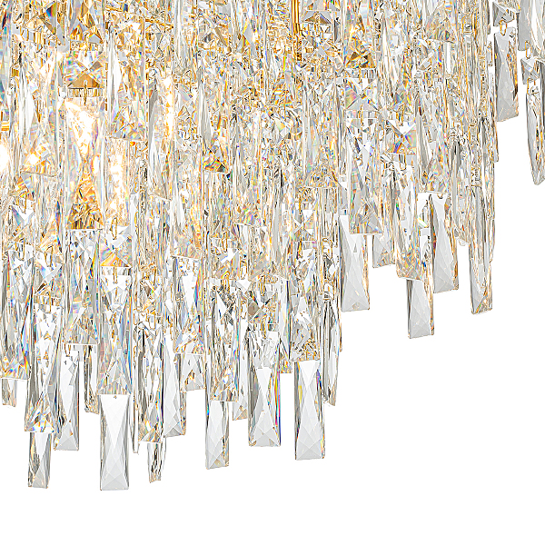 Подвесная люстра Carletti V000445 12041/16P Gold