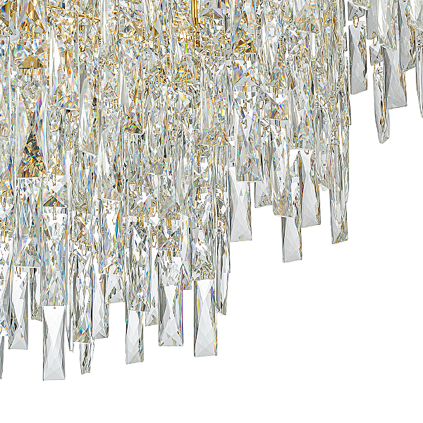 Подвесная люстра Carletti V000445 12041/16P Gold