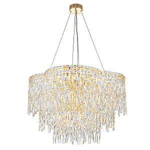 Подвесная люстра Carletti V000445 12041/16P Gold