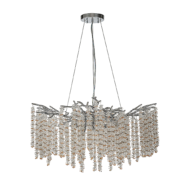 Подвесная люстра Fruscio V000447 12042/10P Chrome