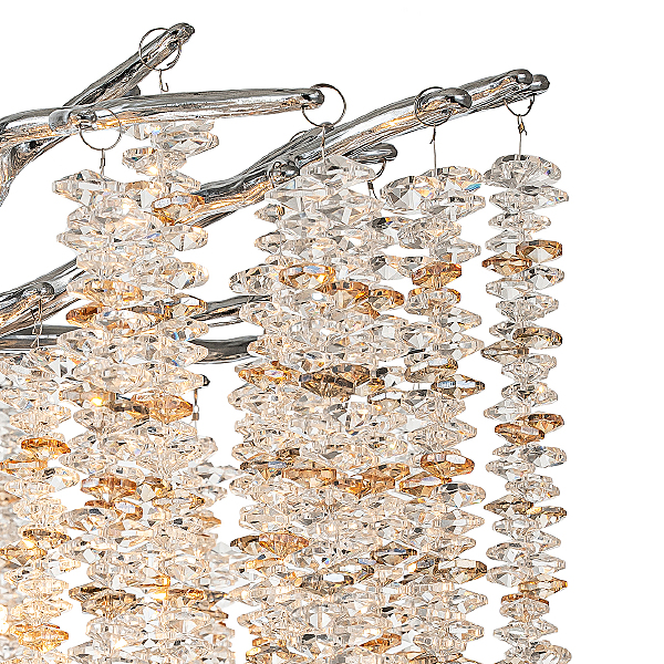 Подвесная люстра Fruscio V000447 12042/10P Chrome