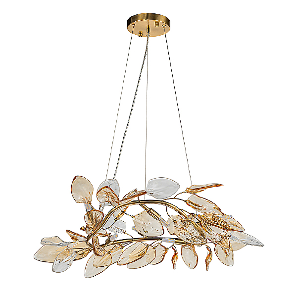 Подвесная люстра Olivo V000449 11043/6P Amber