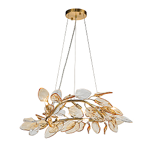 Подвесная люстра Olivo V000449 11043/6P Amber