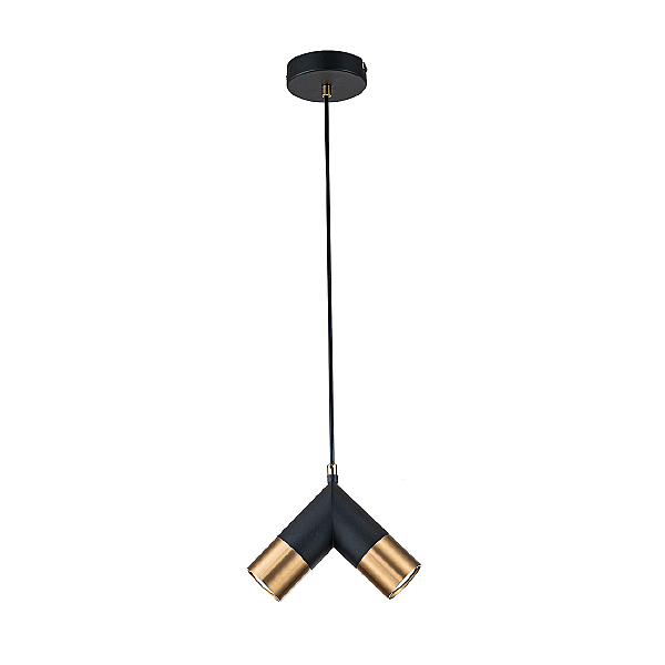 Светильник подвесной Doppio V000451 11036/2P Black