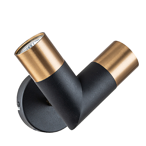 Настенное бра Doppio V000454 11036/2W Black