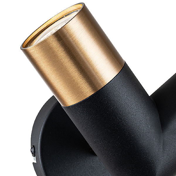 Настенное бра Doppio V000454 11036/2W Black