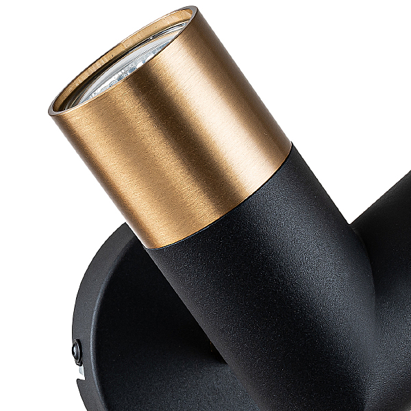 Настенное бра Doppio V000454 11036/2W Black