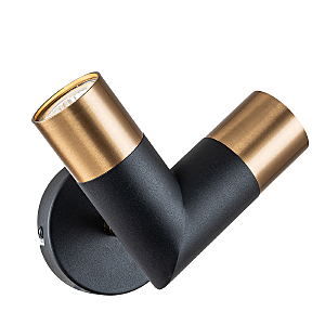 Настенное бра Doppio V000454 11036/2W Black