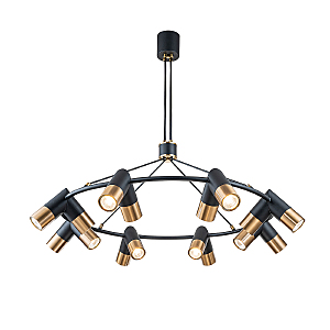 Подвесная люстра Doppio V000456 11036/16P Black