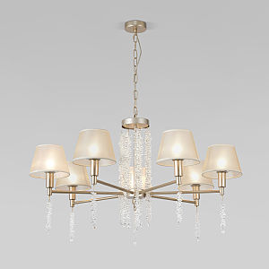 Подвесная люстра Charuel 60148/7 матовое золото