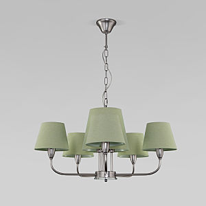 Подвесная люстра Milos 60153/8 никель