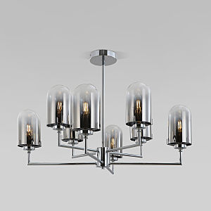 Потолочная люстра Pluto 60156/8 хром