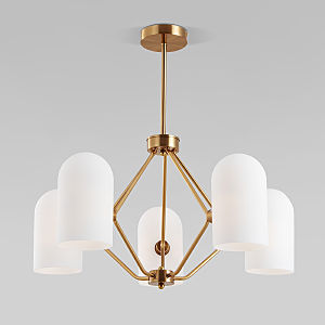 Потолочная люстра Bambola 60157/5 латунь