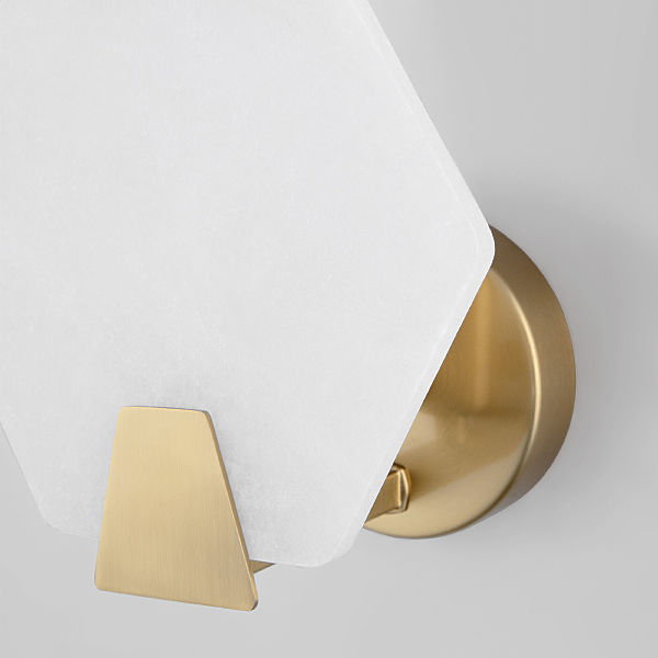 Настенное бра Marble 60158/1 латунь