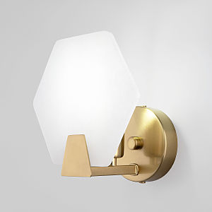 Настенное бра Marble 60158/1 латунь