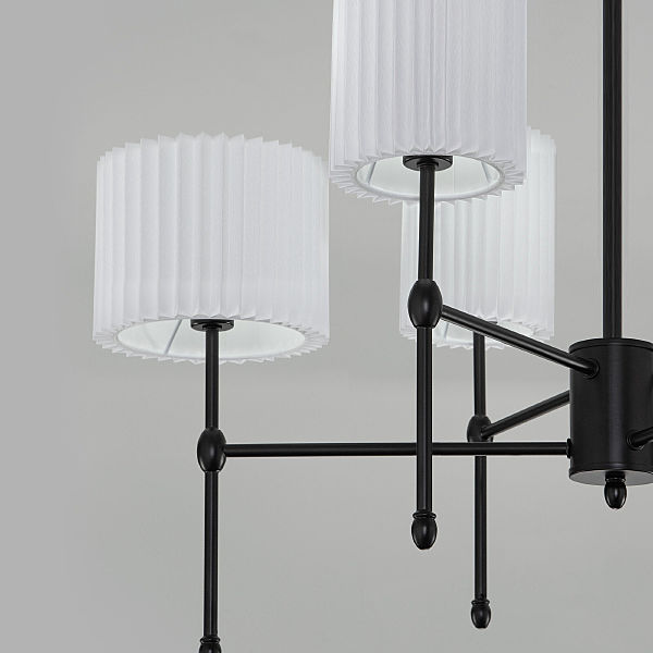 Потолочная люстра Notturno 60162/6 черный Smart