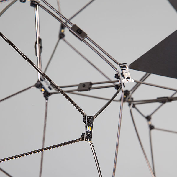 Подвесная люстра Uma 90368/5 черный жемчуг