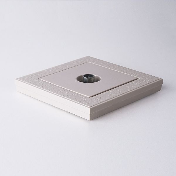 Рамка Werkel W0012303/ Рамка на 1 пост Flock (слоновая кость)