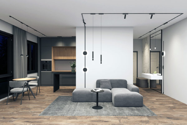 Трековый светильник Air Hang DK5377-BK