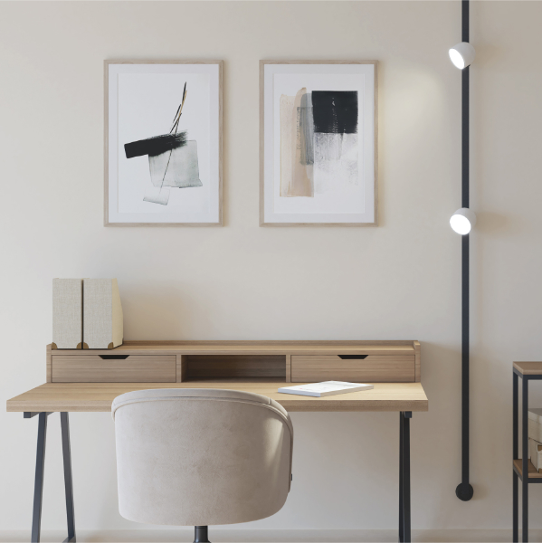 Трековый светильник Belty Spot DK5542-WH+BK